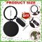 Round Keychain Stainless Steel 002